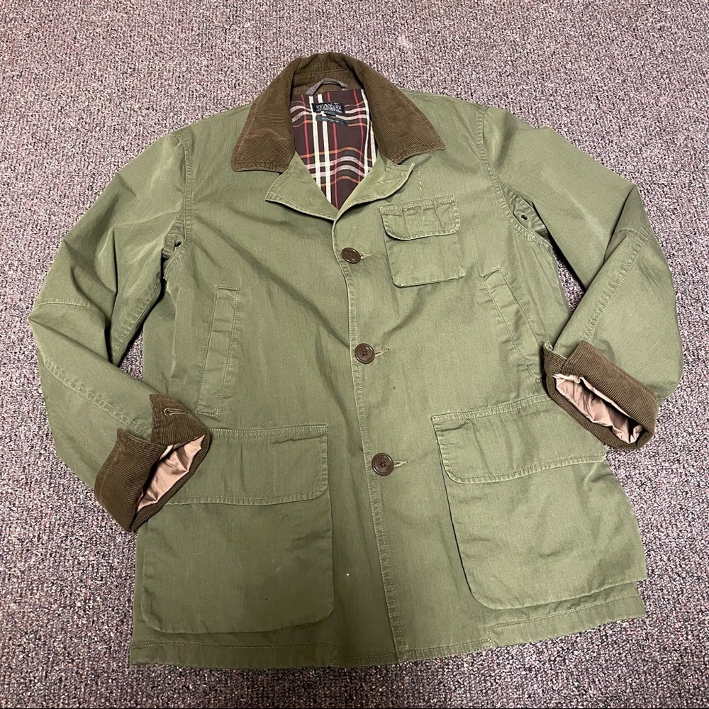 RARE Green J. Crew Barn Coat 99946